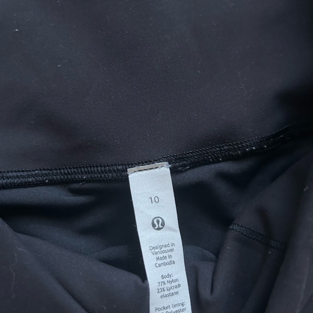 lululemon athletica Black Leggings